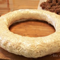 straw wreath