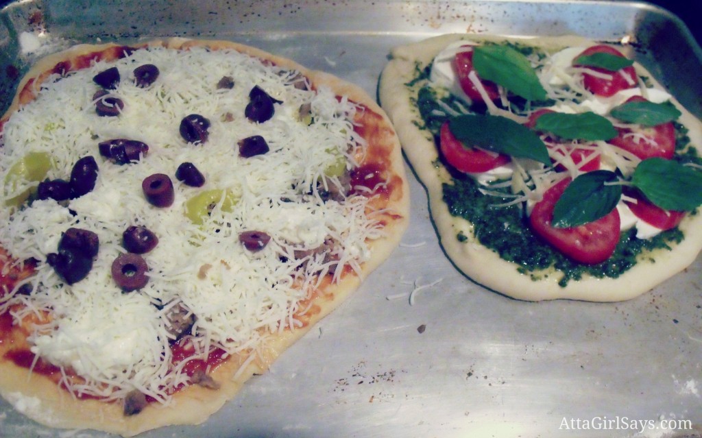 caprese and traditional pizza homemade caprese pizza recipe and rustic sausage pizza recipe