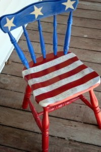 flag chair