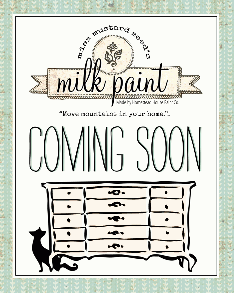 Miss Mustard Seed's Milk Paint at AttaGirlSays.com Miss Mustard Seed's Milk Paint at AttaGirlSays.com