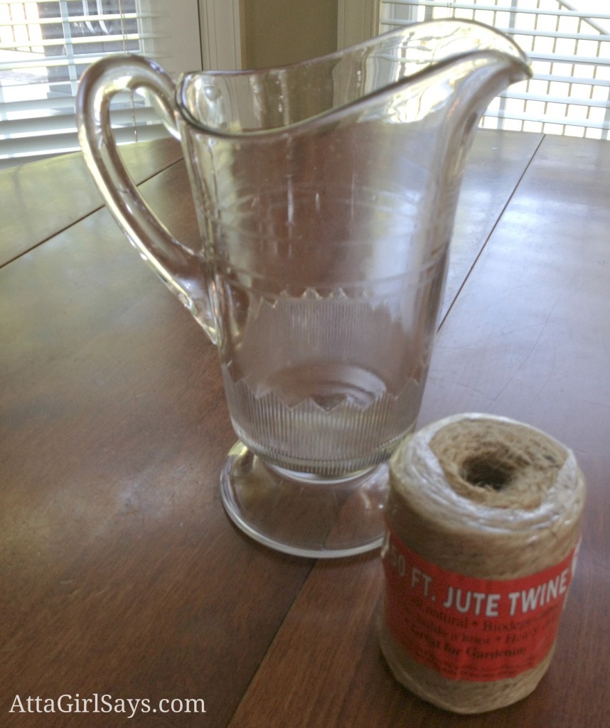 jute pitcher
