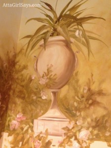master bath makeover grecian urns