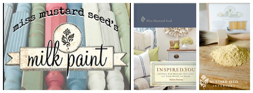 Miss Mustard Seed Milk Paint and Inspired You Book Giveaway at AttaGirlSays.com Miss Mustard Seed Milk Paint and Inspired You Book Giveaway at AttaGirlSays.com