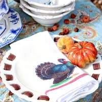 Vintage Turkey Thanksgiving Iron On Transfer Napkins Vintage Turkey Thanksgiving Iron On Transfer Napkins