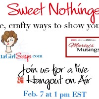 Atta Girl Says Marty's Musings Valentine's Day Craft Ideas