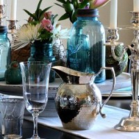 FEATURED Atta Girl Says Easter Dining Room Table with China and Mason Jars FEATURED Atta Girl Says Easter Dining Room Table with China and Mason Jars
