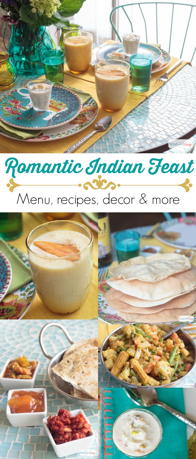 Plan a romantic night in with these dinner for two recipes inspired by the flavors of India and the film, The Second Best Exotic Marigold Hotel.