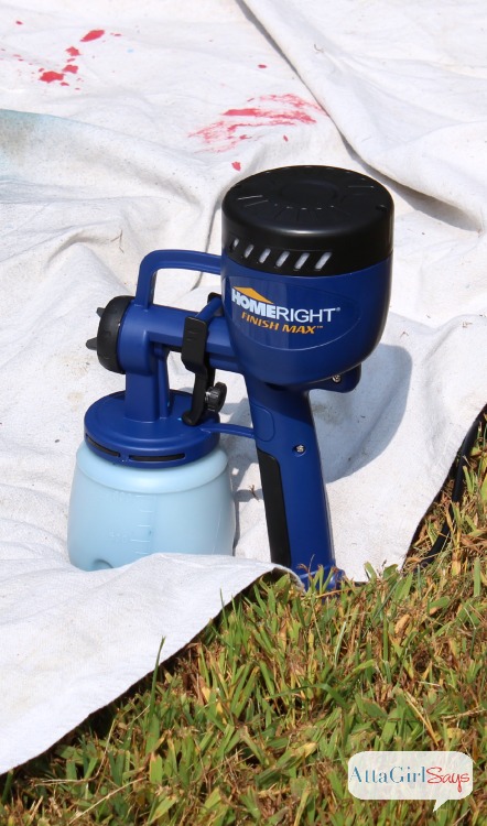 Using a Paint Sprayer with Milk Paint and Chalk Paint