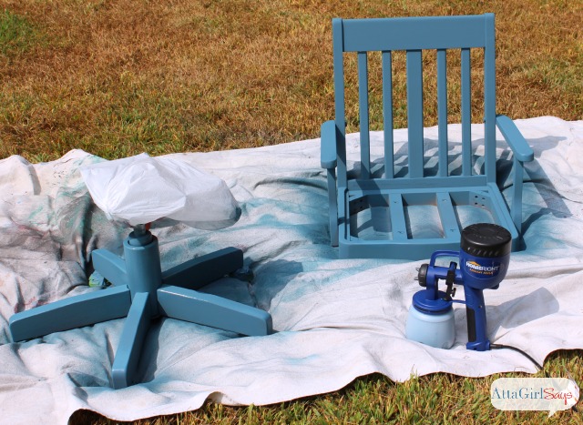 Using a Paint Sprayer with Milk Paint and Chalk Paint