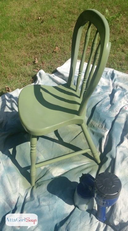Using a Paint Sprayer with Milk Paint and Chalk Paint