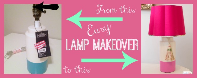 Easy Lamp Makeover with DecoArt Paint