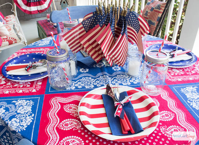 Patriotic Fourth of July Party Ideas, Recipes and Decorations