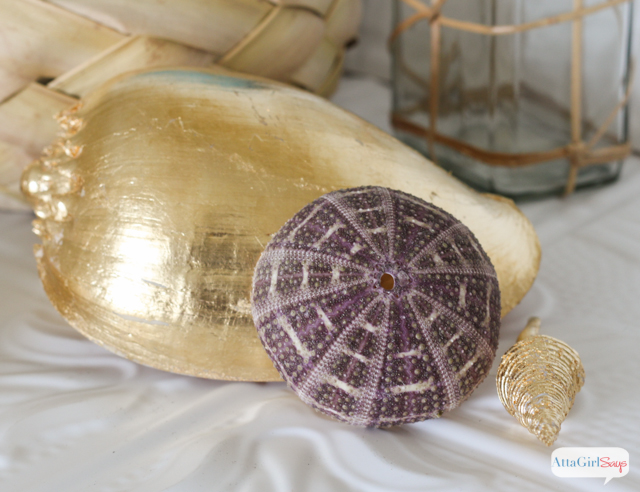 Easy Seashell Craft: How to Make Gilded Seashells with Gold Leaf Paint and Gold Leaf Sheets