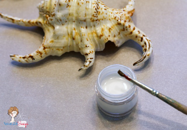 Easy Seashell Craft: How to Make Gilded Seashells with Gold Leaf Paint and Gold Leaf Sheets