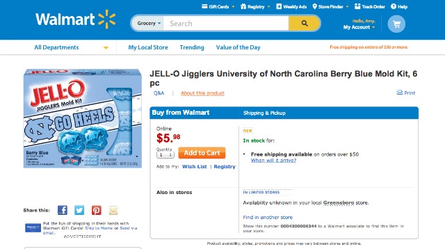 Live in a house divided when it comes to sports teams? Kickoff football season with a show your team colors party with food and decor that match your rooting interest. These are great tailgating party ideas, too! #TeamJellO #cbias