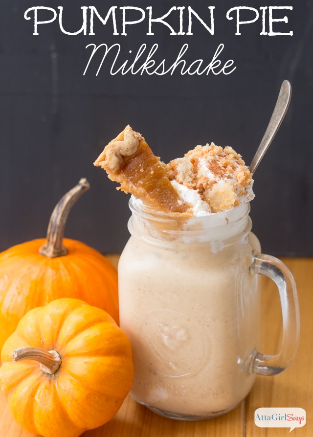 Easy Pumpkin Pie Milkshake Recipe