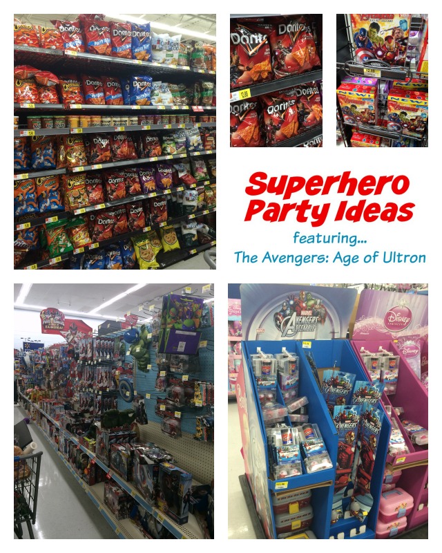 Superhero Party Ideas featuring MARVEL's The Avengers: Age of Ultron #AvengersUnite #cbias #ad