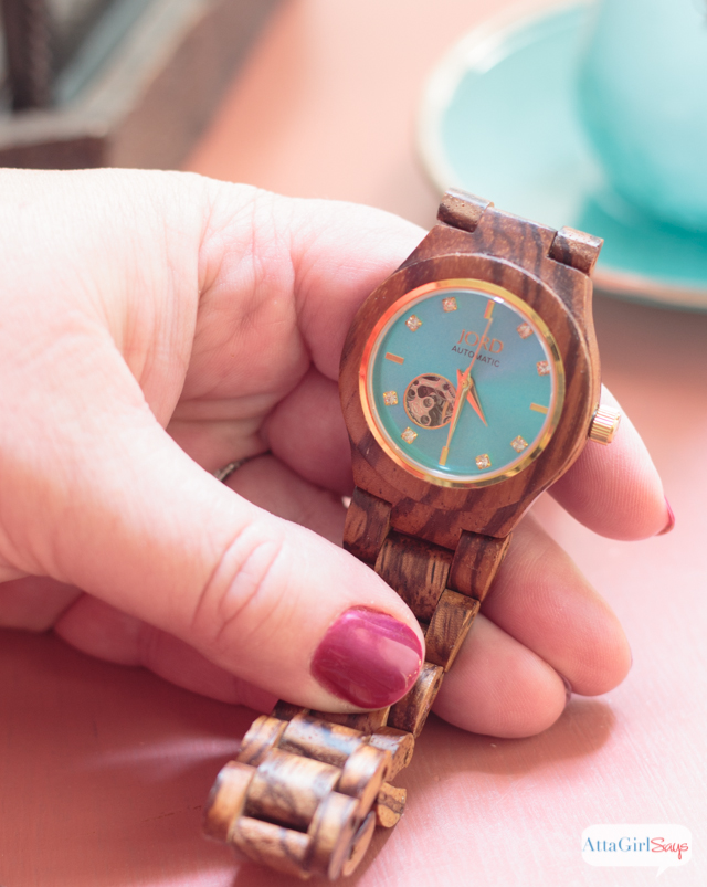 Jord Cora Zebrawood & Turquoise #sponsored #jordwatch