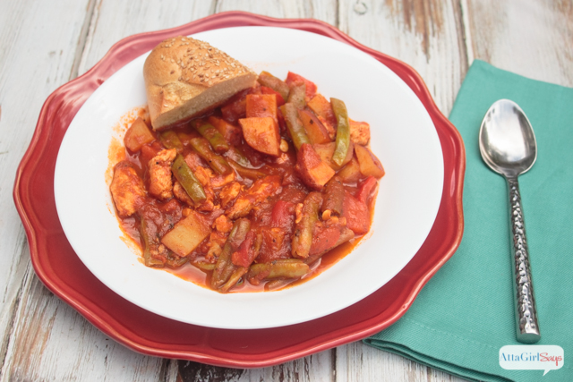 Craving Italian food, but not in the mood for pasta? This tangy Tuscan chicken stew is a hearty one-pot meal.