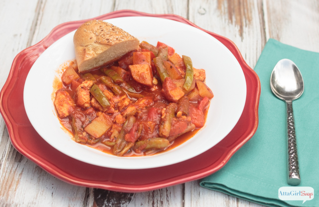 Craving Italian food, but not in the mood for pasta? This tangy Tuscan chicken stew is a hearty one-pot meal.