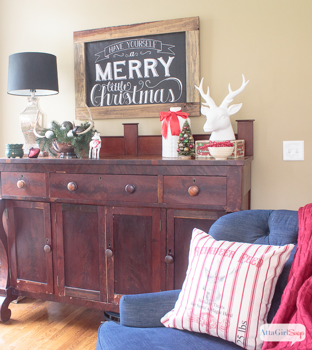 If you like vintage style and color, you'll love this vintage Christmas home tour at AttaGirlSays.com. Room after room of inspiration, featuring fabulous vintage finds mixed with modern details. You'll love all the gorgeous fabrics, and the way the homeowners use pattern and color. And if you're crushing on gold, you don't want to miss the living room in this house!