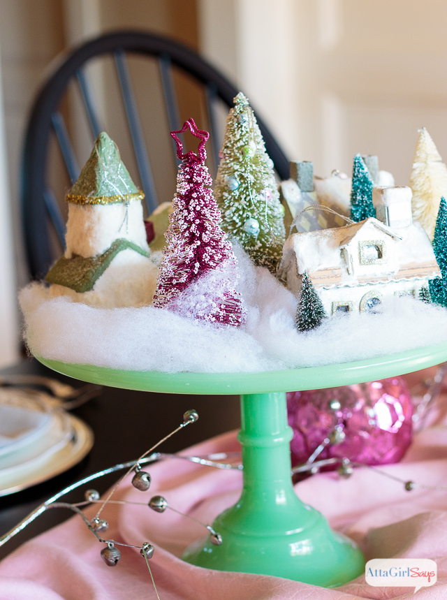 If you like vintage style and color, you'll love this vintage Christmas home tour at AttaGirlSays.com. Room after room of inspiration, featuring fabulous vintage finds mixed with modern details. You'll love all the gorgeous fabrics, and the way the homeowners use pattern and color. And if you're crushing on gold, you don't want to miss the living room in this house!