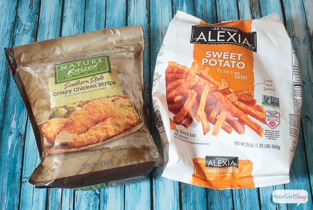 The next time you're craving fast food, give this chicken sandwich recipe a try. Fried southern-style chicken with spicy ranch sauce, bacon and avocado slices, paired with sweet potato fries with a homemade spicy boom-boom dipping sauce. #ad #farmtoflavorrecipes