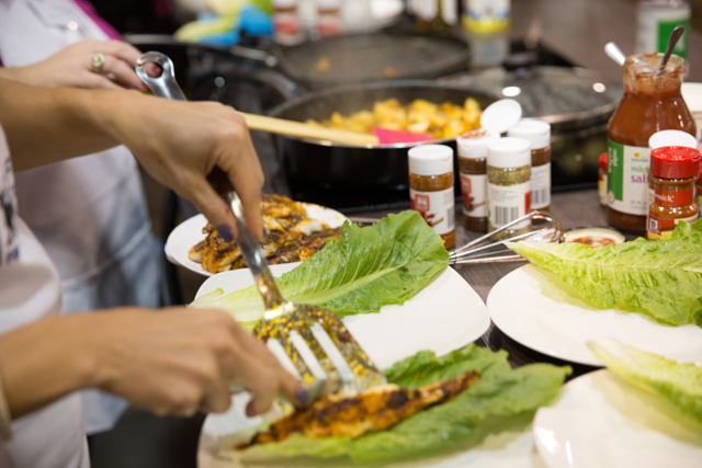 The Food Lion Frugal Cookoff is all about teaching busy families how to prepare healthy and cheap easy meals using everyday ingredients. Get the award-winning recipe for Healthy Fish Tacos, Mexican Potatoes and Corn & Black Bean Salad from the North Carolina Food Lion Frugal Cookoff #sponsored #FrugalCookOff