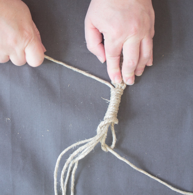 If you love a good throwback craft, then step back in time to the 70s with me and learn how to make a macrame plant hanger using jute twine.