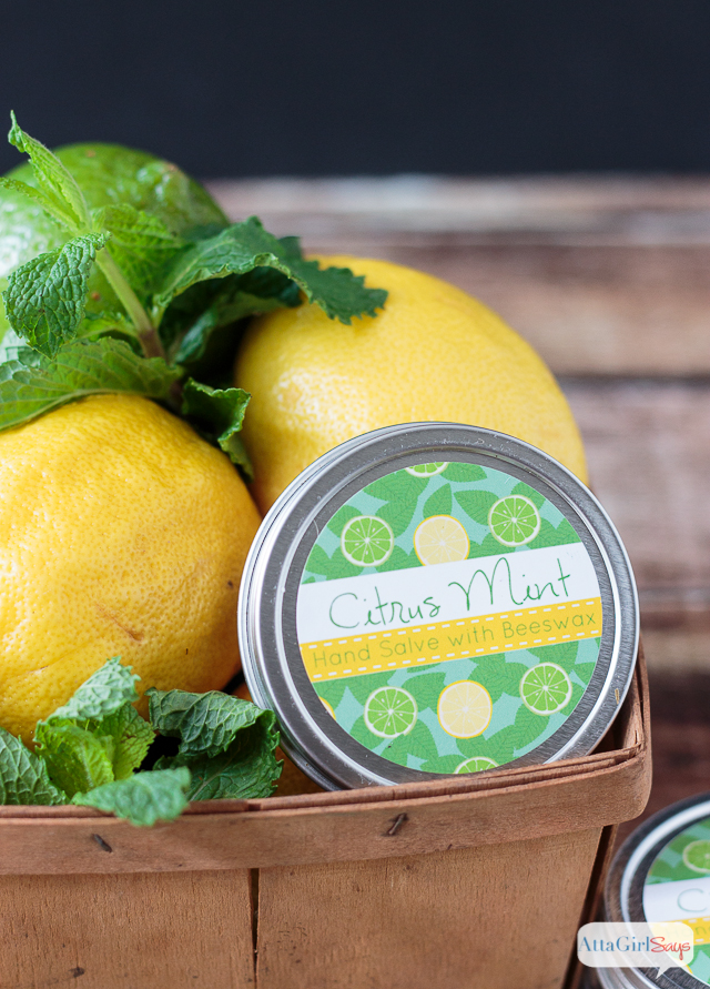 Keep this homemade hand salve on hand to give as gifts for Father's Day, Mother's Day, Teacher Appreciation, Christmas and birthdays. It's perfect for men and women, and great for any occasion. Plus it's inexpensive and easy to make. All you need is a microwave and a few ingredients. 