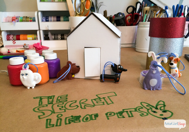 Crafts and breakfast buffet ideas inspired by the movie The Secret Life of Pets. #sponsored @petsmovie #TheSecretLifeofPets