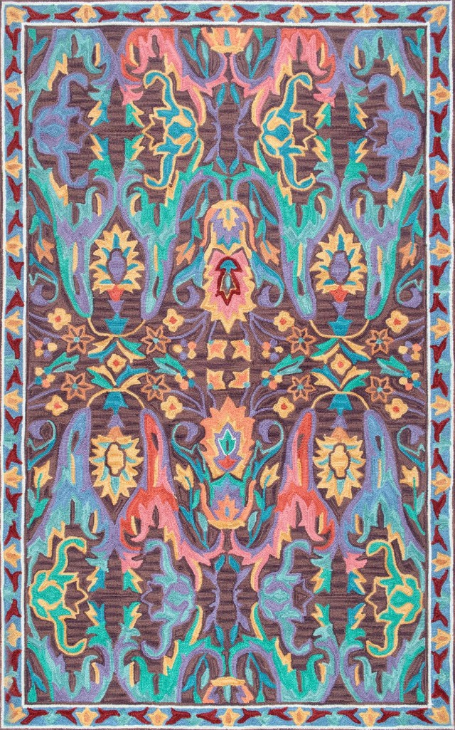 Add a pop of statement color to your home with one of these gorgeous, bold vintage area rugs. They're beautifully priced, too. #sponsored #myrugsusa