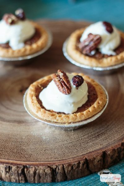 mini pecan pie tarts