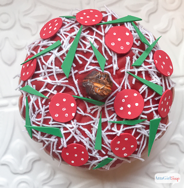 If you're looking for cute, no-carve Halloween pumpkin ideas that you can do with kids, check out these adorable pizza pumpkins. Paint on the sauce and use yarn and craft foam to add your favorite toppings