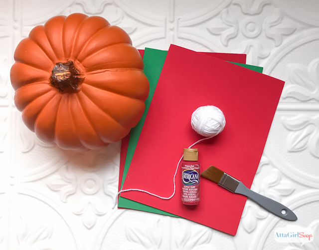 If you're looking for cute, no-carve Halloween pumpkin ideas that you can do with kids, check out these adorable pizza pumpkins. Paint on the sauce and use yarn and craft foam to add your favorite toppings