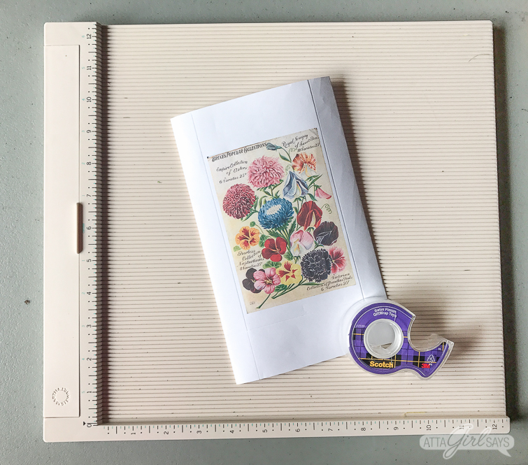 Print and make your own gardening themed party favor bags featuring artwork from vintage seed catalogs. This free collection includes lilies, tulips, daffodils, roses, hyacinths and other gorgeous spring flowers. Download all 22 designs, print them out using your &nbsp;home computer and learn step-by-step how to fold them into bags with this easy tutorial at AttaGirlSays.com. There's even a video demonstration. #springflowers #partyfavors #papercrafts #seedcatalogs #vintageflorals