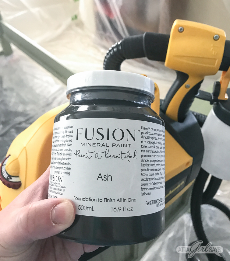 Fusion Mineral Paint in Ash