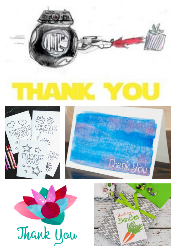 Free Printable Thank You Cards