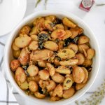bowl of roasted potatoes