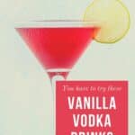 cosmopolitan cocktail with lime garnish