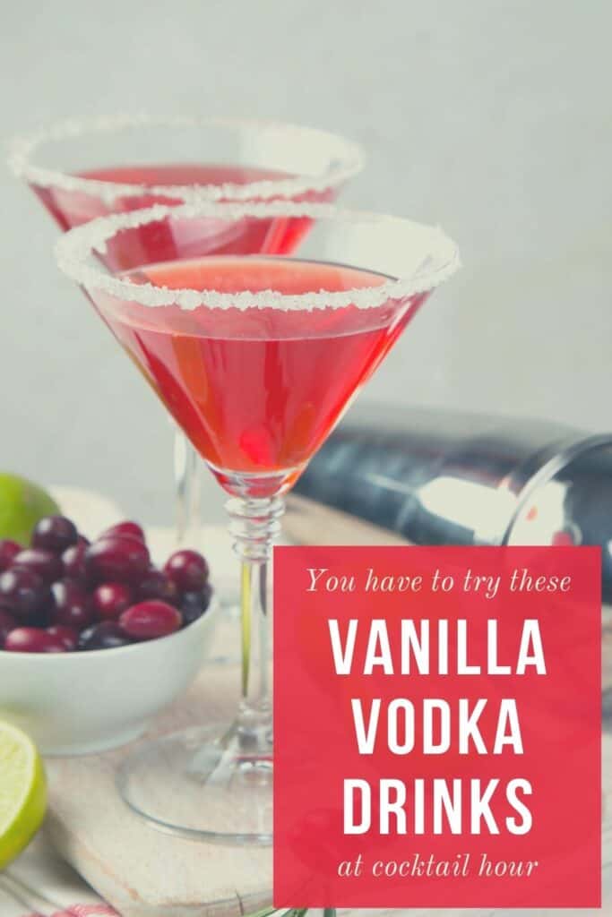 two pink cocktails rimmed with sugar