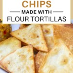 homemade tortilla chips with salsa