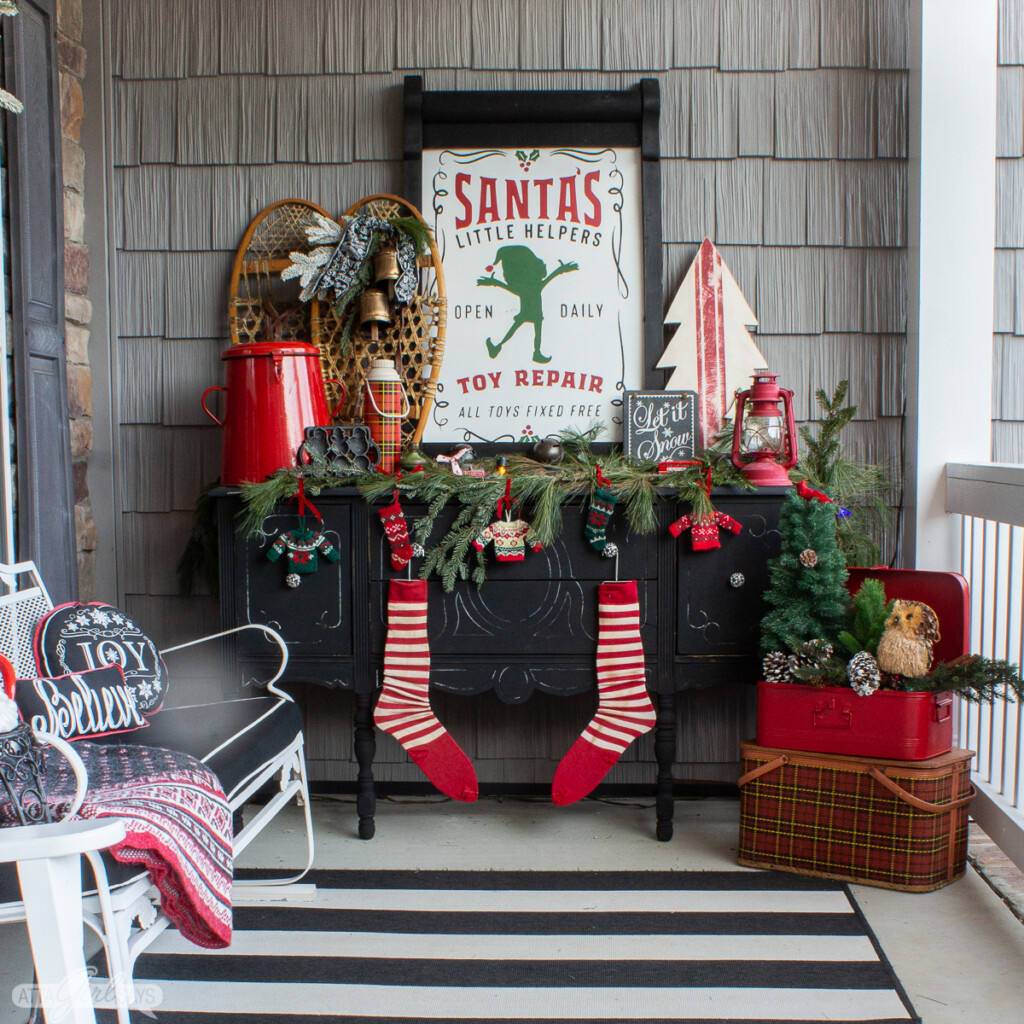 Tour These 8 Beautiful Christmas Decorated Front Porches