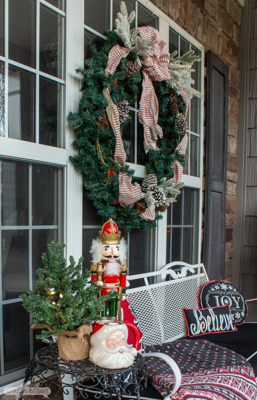Tour These 8 Beautiful Christmas Decorated Front Porches