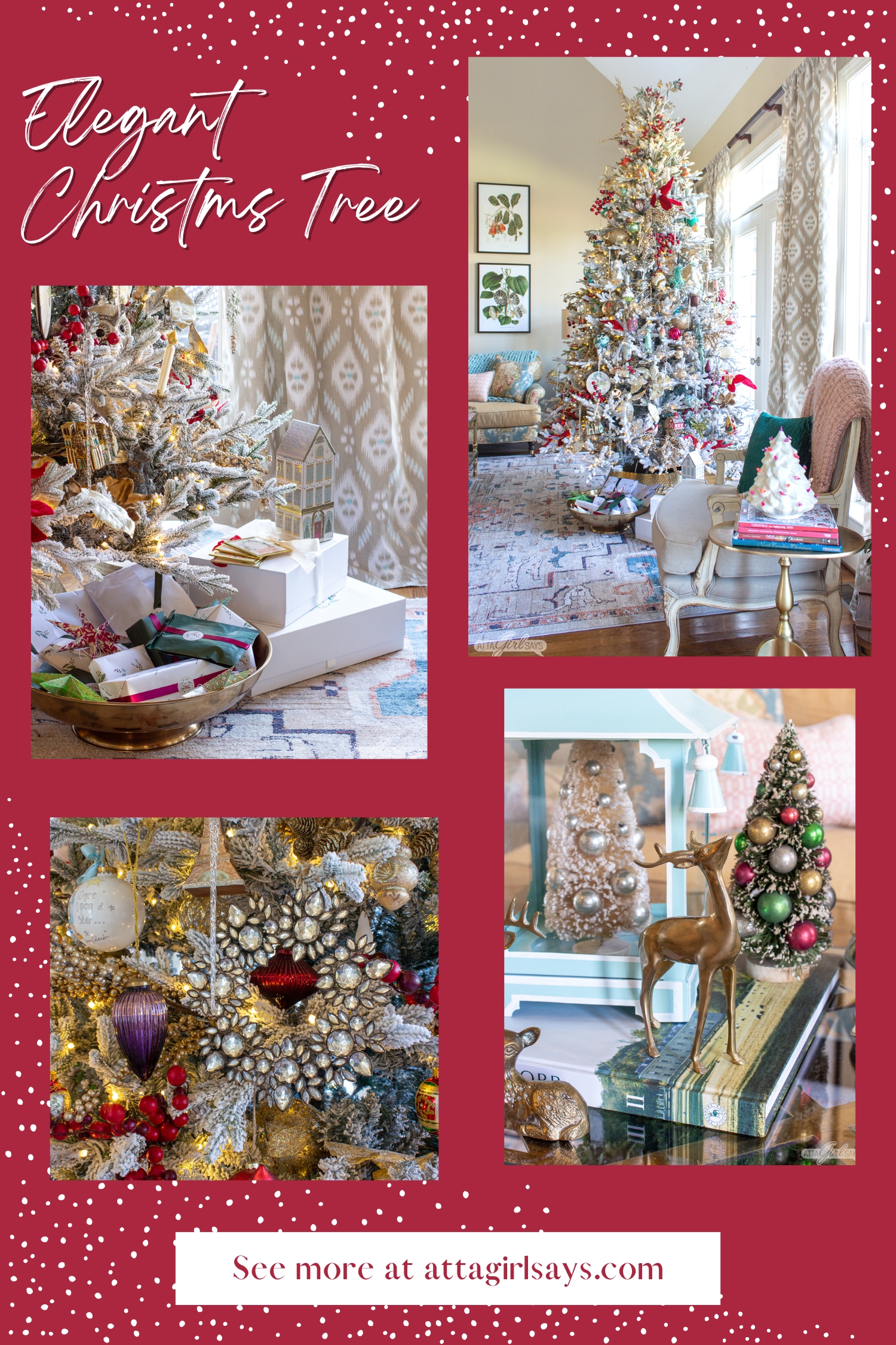 2023 Christmas Home Tour : Atta Girl Says